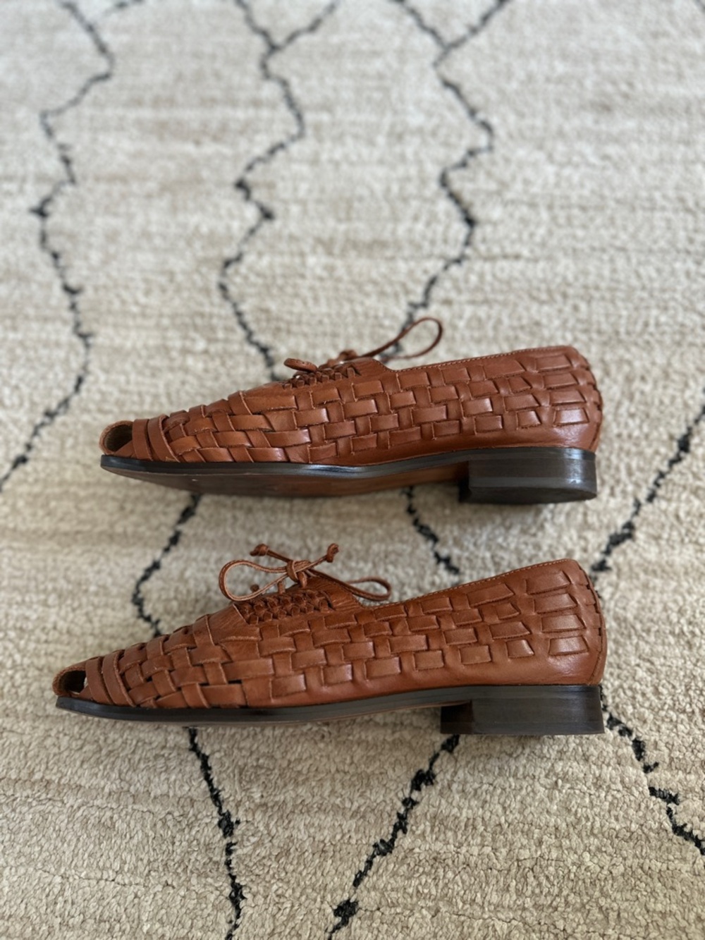 Sam Edelman Rishel Cognac Tan Leather Loafers Sz 9 - Picture 3 of 6